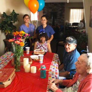 a caring heart residence birthday-party